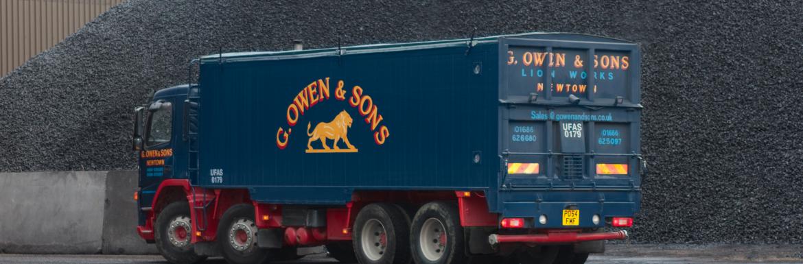 A G Owen & Sons HGV vehicle